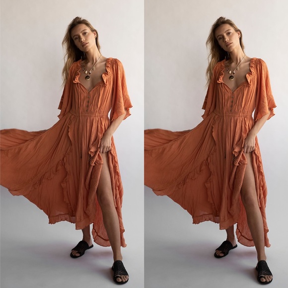 free people beach bliss maxi dress